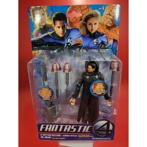 Marvel Legends Fantastic Four Two-Faced DR DOOM Movie Action Figure ToyBiz New